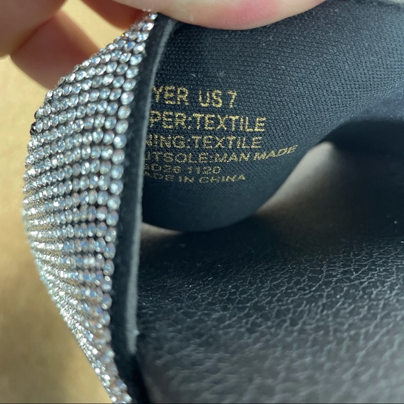 True Religion Meyer Bling Silver Black Women's new - Picture 5 of 6